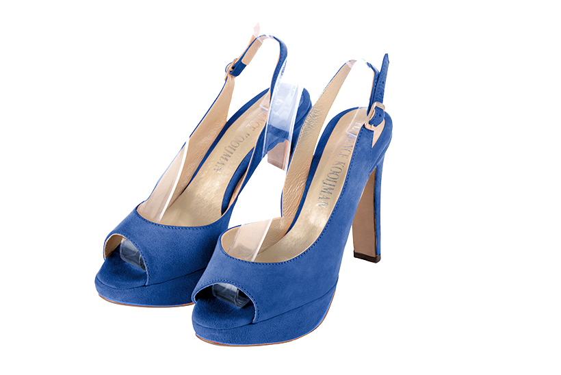 bleu électrique dress sandals for women - Florence KOOIJMAN